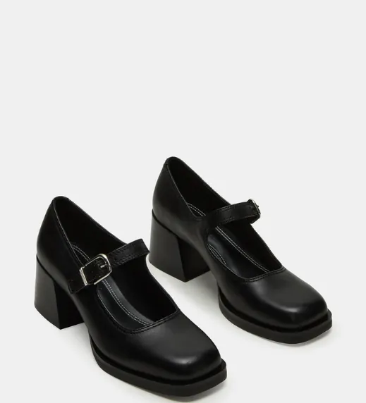 Lisbon Black Leather